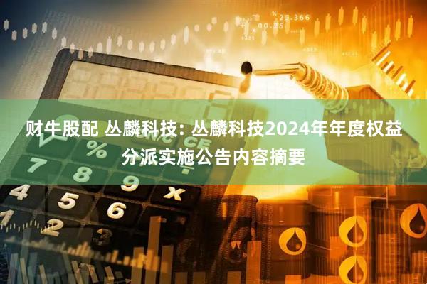 财牛股配 丛麟科技: 丛麟科技2024年年度权益分派实施公告内容摘要