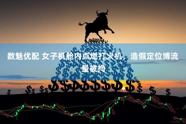 数魅优配 女子机舱内点燃打火机，造假定位博流量被拘